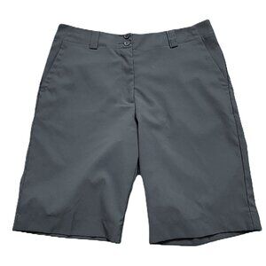 Nike golf gray Dri-fit bermuda shorts